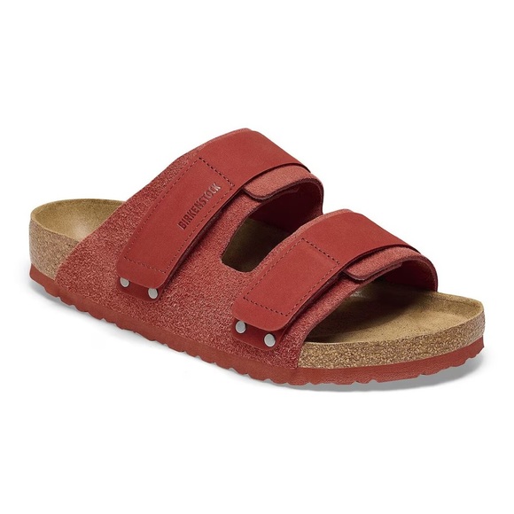 BIRKENSTOCK Uji Nubuck-Suede Leather - Sienna Red - Picture 1 of 10